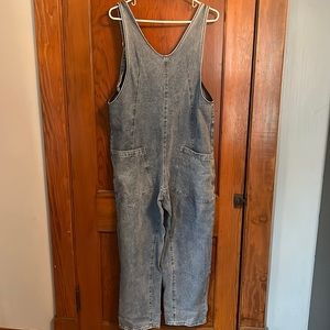 Greaidea High Roller Denim Overall Jumpsuit